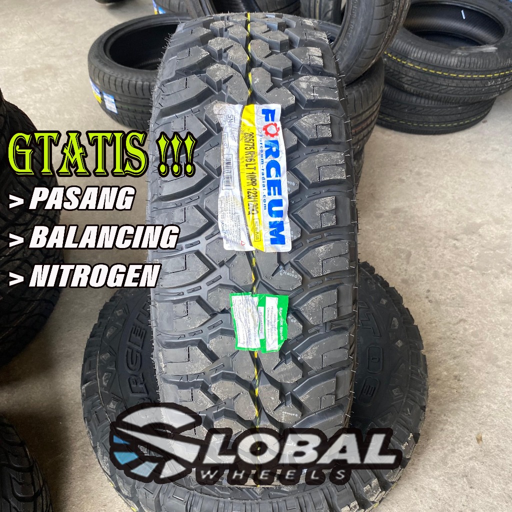 Ban Mobil Radial Tubles Cangkul Ring 16 265 75 R16 Forceum M/T 08 Plus
