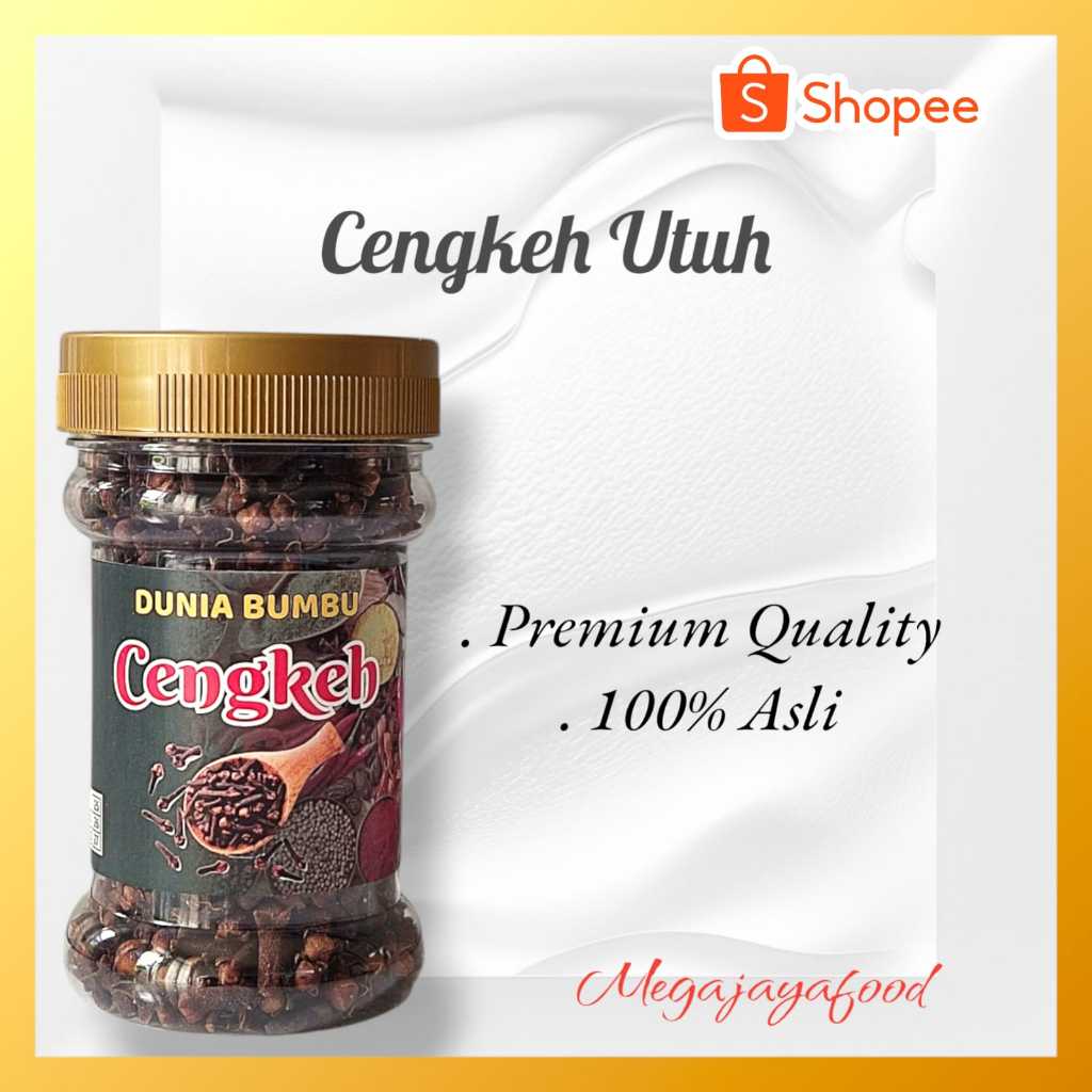 

Cengkeh Utuh / Cloves / Cengkeh kering bumbu dapur bumbu rempah