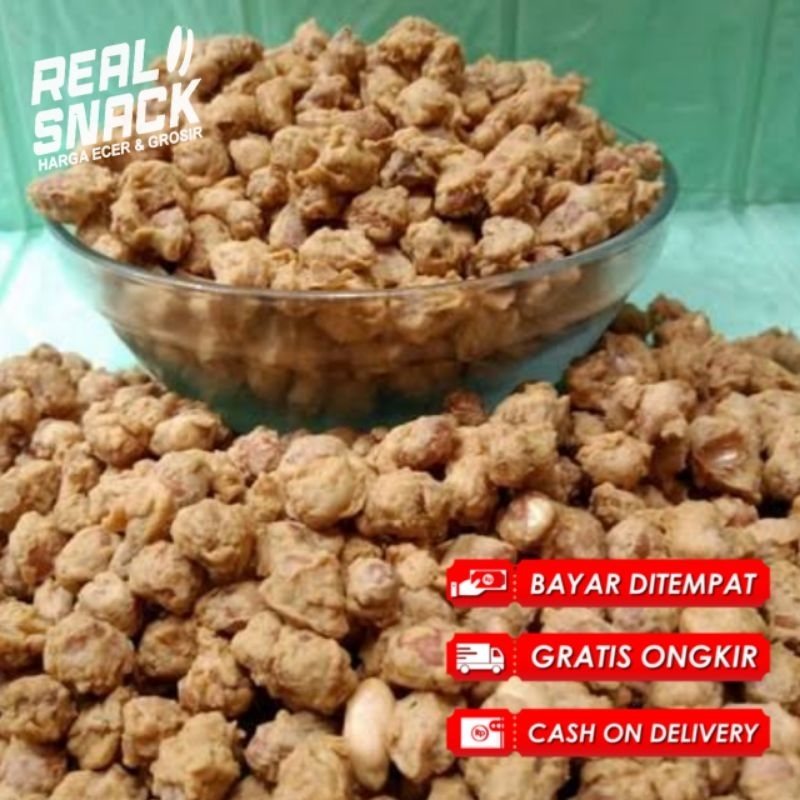 

Kacang Telor Medan Asli Tepung Crispy 1kg Emak Gurih