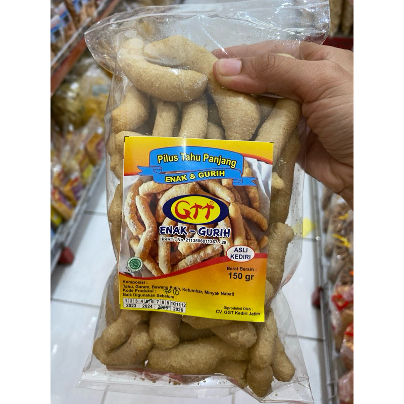 

Pilus Tahu Berat 200 Gram