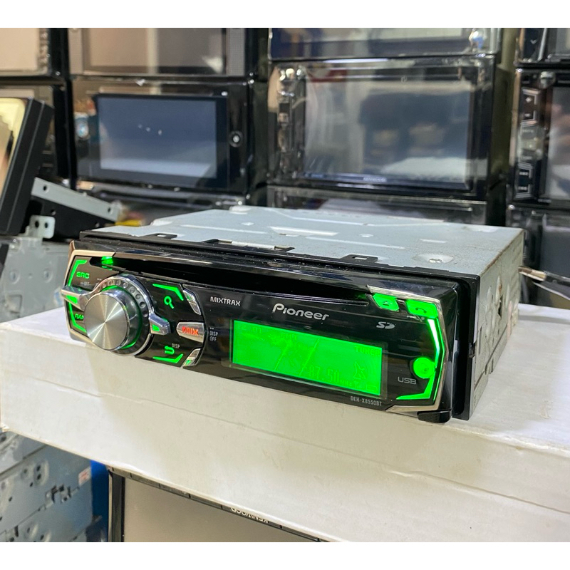 Head Unit Single Din Pioneer seri DEH-X8550BT