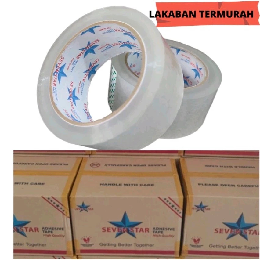 

LAKBAN SEVEN STAR TAPE 45 MM X 200 YARD