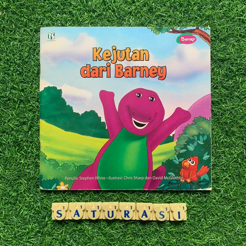 (Saturasi Preloved) Barney : Kejutan dari Barney - Buku Cerita Anak