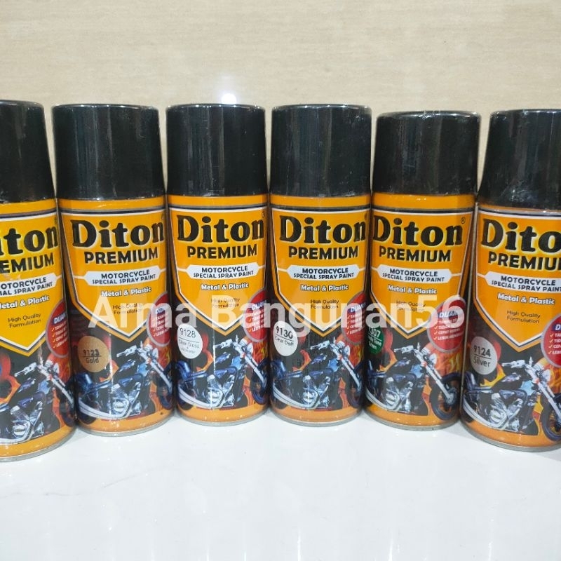 Cat Semprot Diton Premium 400 cc / Cat Motor Diton 400ml / Cat Pilok Pilox / Cat Dasar