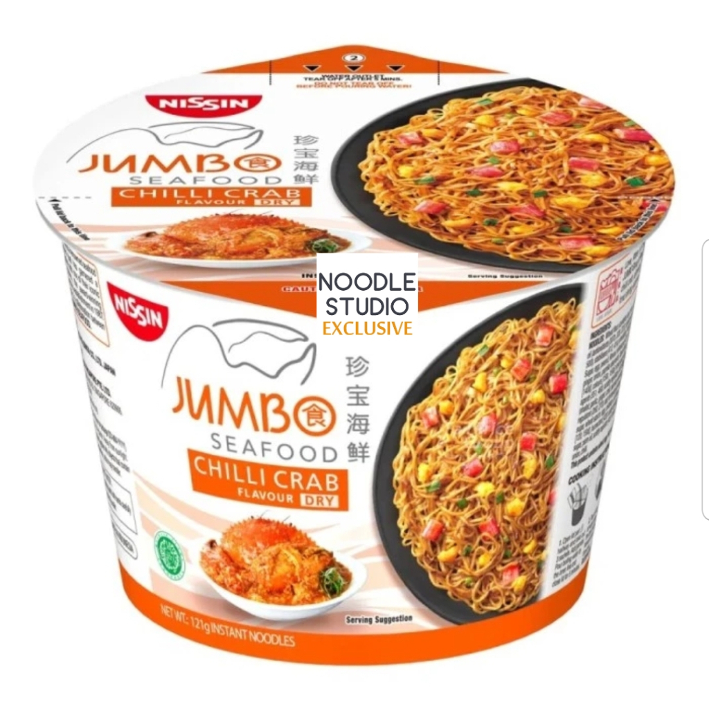 

Nissin Noodle Instant Cup Jumbo Seafood Chilli Crab Flavor