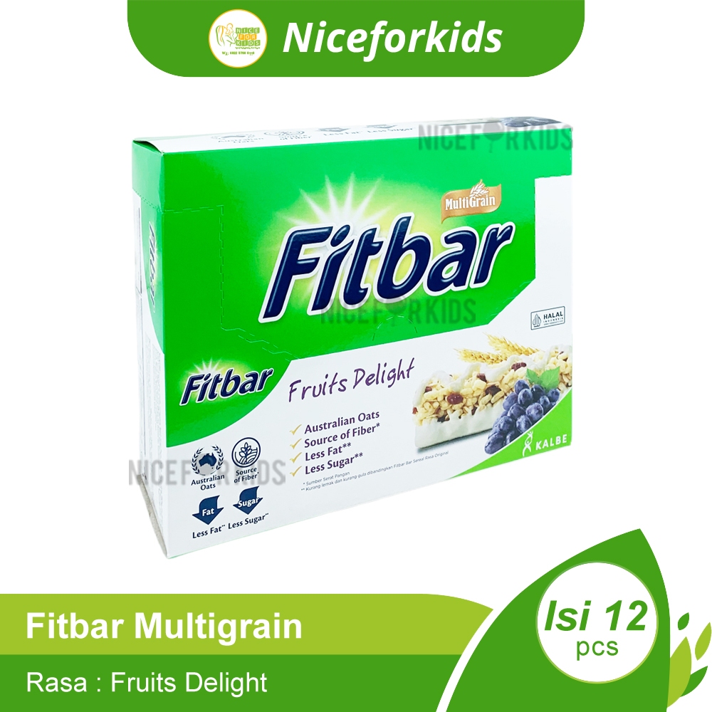 

Ukf5Pc6F4H (Kuliner.Kita) Fitbar Cemilan Untuk Diet 1 Box Isi 12Pcs (20Gr)
