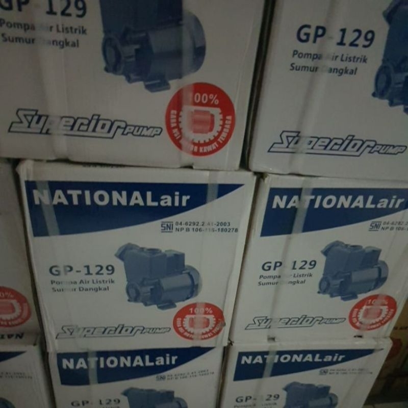 pompa air national GP129