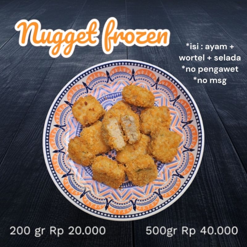 

Nugget Ayam home made frozen