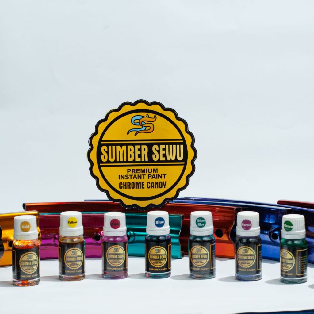 Cat Oles Velg Kendaraan / Cat Candy Chrome / Premium Paint / Cat Logam Murah