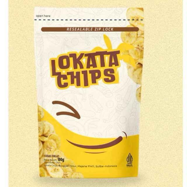 

Kripik pisang coklat bubuk 100g by.lokatachips