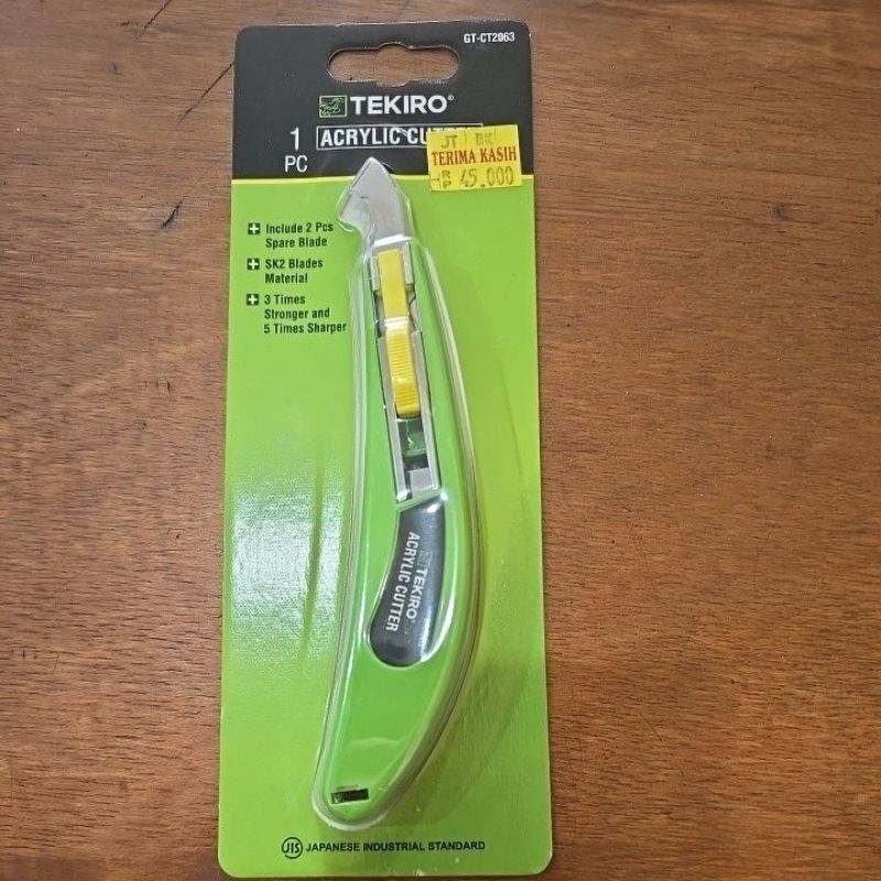 

pisau acrylic tekiro / acrylic cutter tekiro