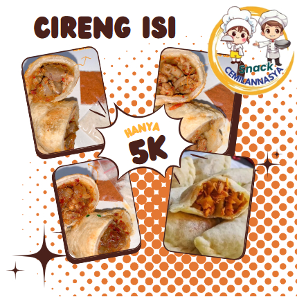 

Cireng Isi Ayam Suwir Pedas / Original, cireng isi jando, cireng isi usus, cireng isi Ati