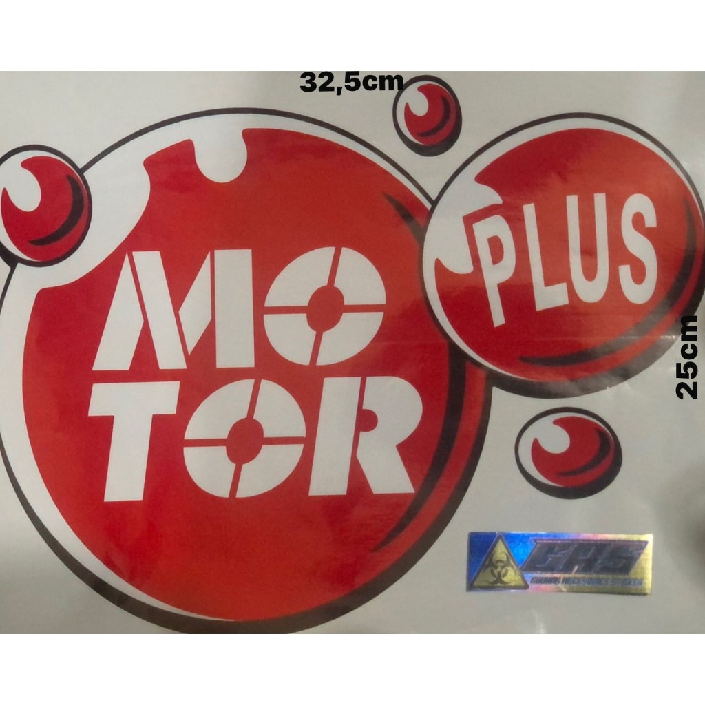 

STIKER VINYL TULISAN MOTOR PLUS UKURAN BESAR