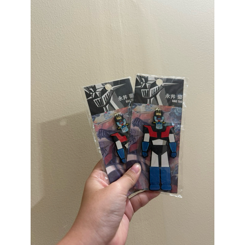 MAZINGER Z GRENDIZER BAG GO NAGAI TAG LUGGAGE KOPER TAG ANIME MANGA ACTION FIGURE ORIGINAL