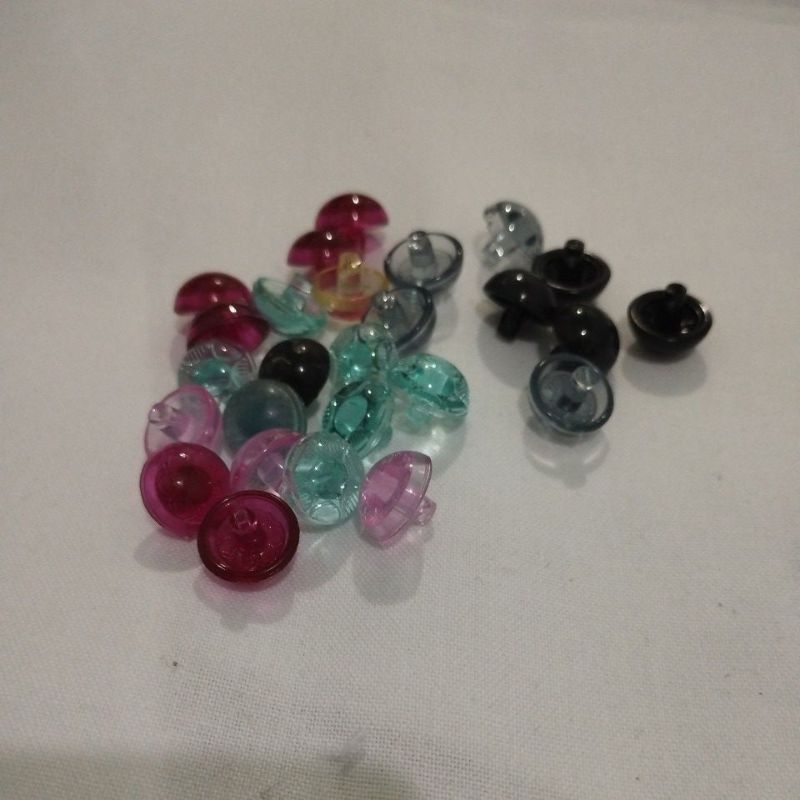 Kancing jamur kristal ( isi 12)