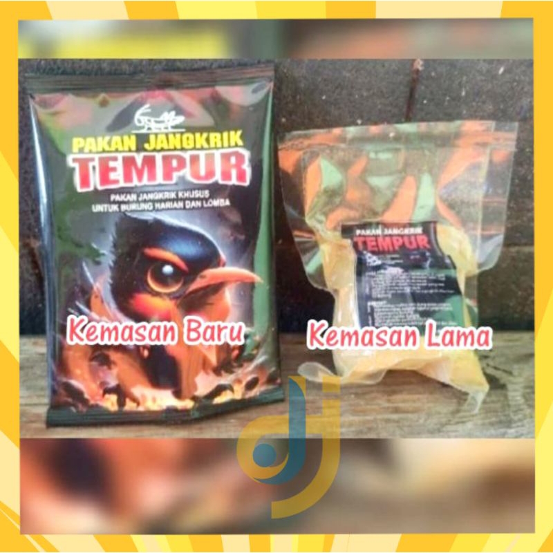 Pakan Jangkrik TEMPUR Untuk Burung Murai Batu Kacer Cucak Hijau