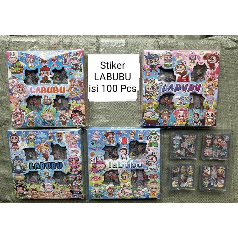 

Stiker LABUBU isi 100 Lembar Stiker Viral Labubu