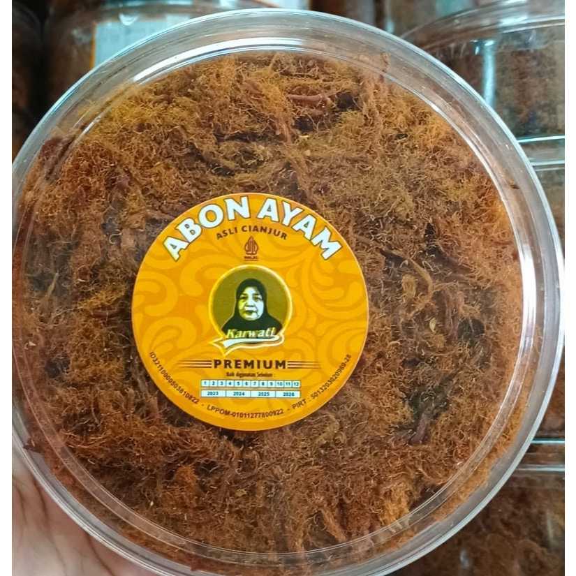 

ABON AYAM Premium KARWATI Produksi Cianjur