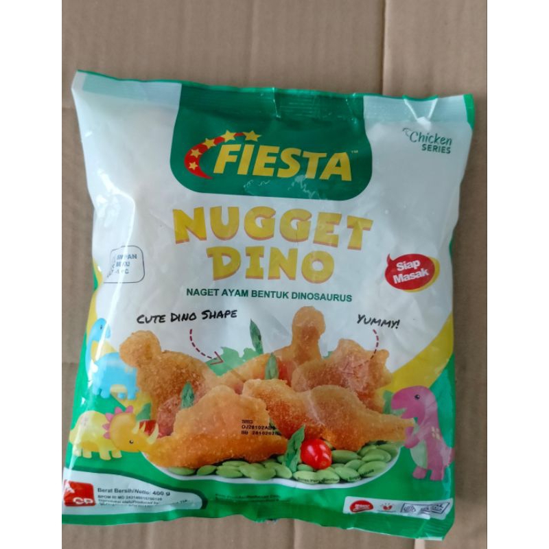 

Fiesta Chiken Naget Dino 400g