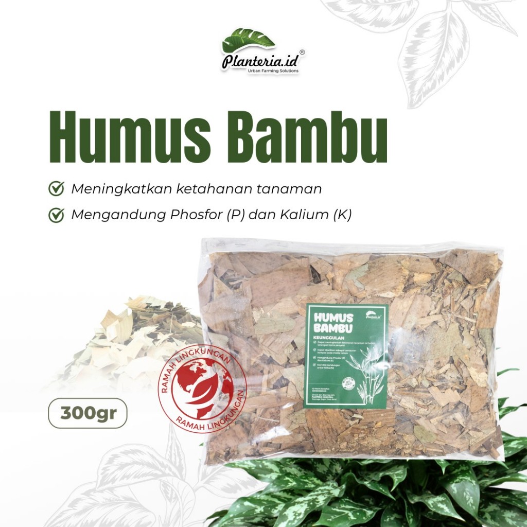 Media Tanam Daun Bambu Humus Ori