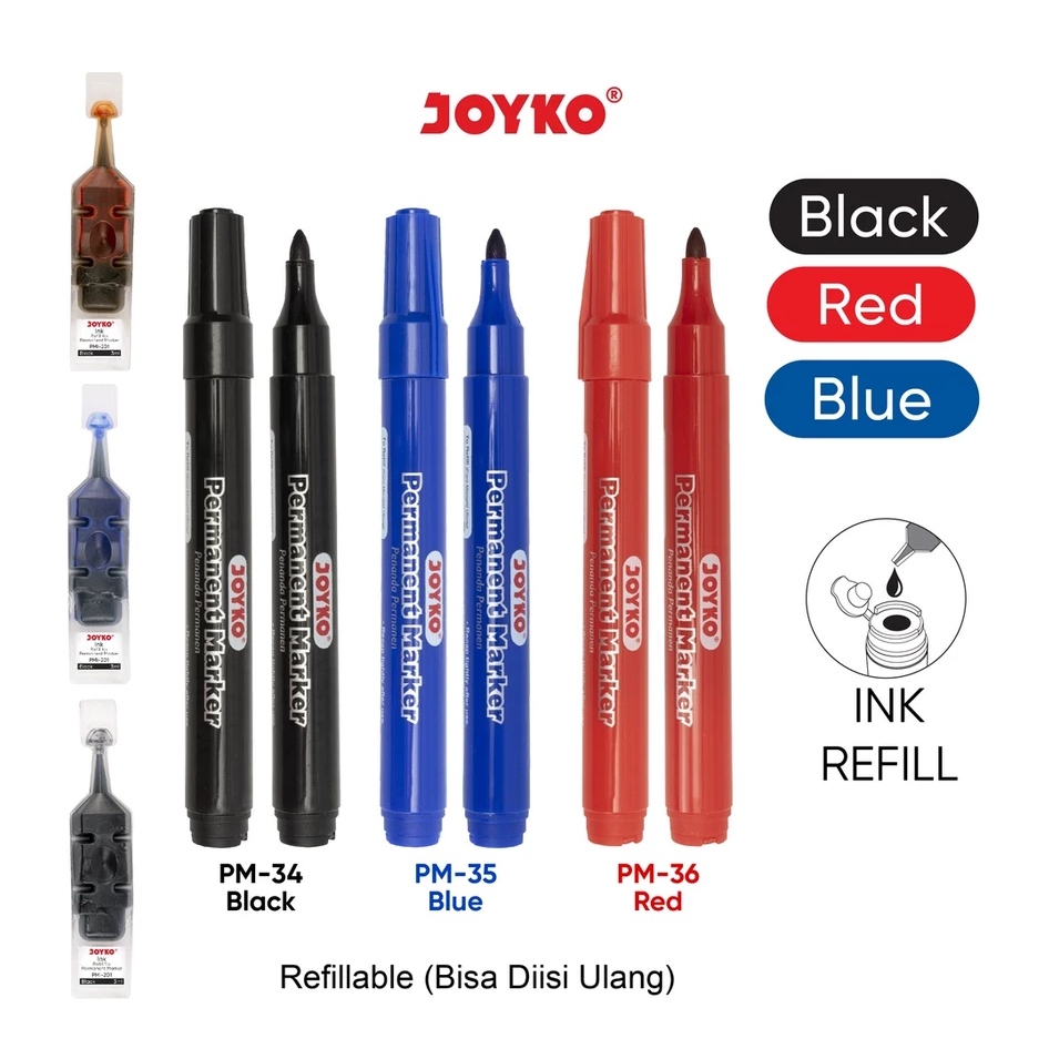 

SPIDOL PERMANENT MARKER JOYKO PM-34