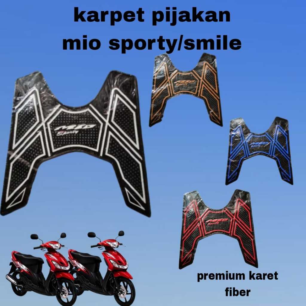 KARPET MOTOR MIO SPORTY MIO SMILE ALAS KAKI