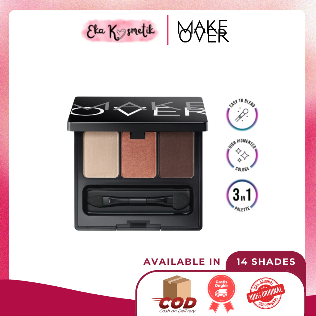 MAKE OVER Eye Shadow Trivia/EKA KOSMETIK