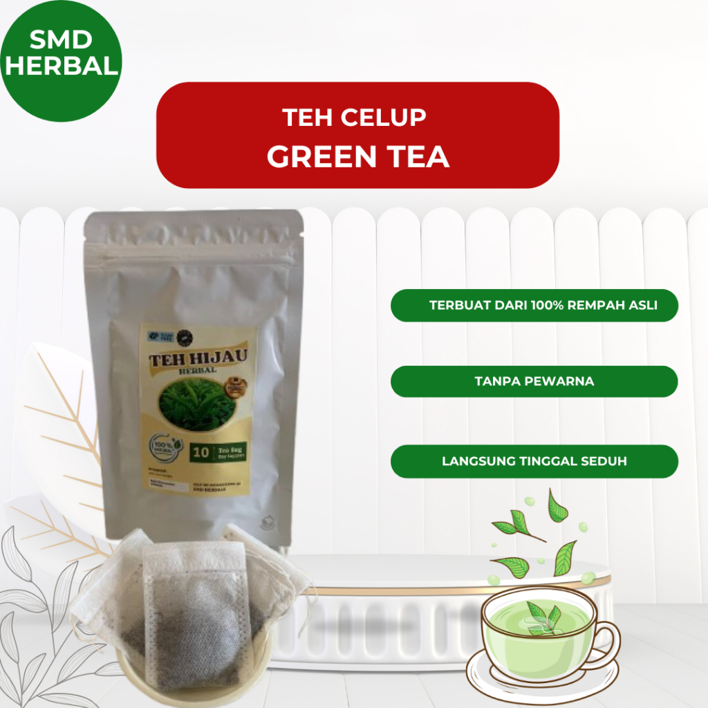 

Teh Hijau / Green Tea Diet | Teh Herbal Diet-SMD