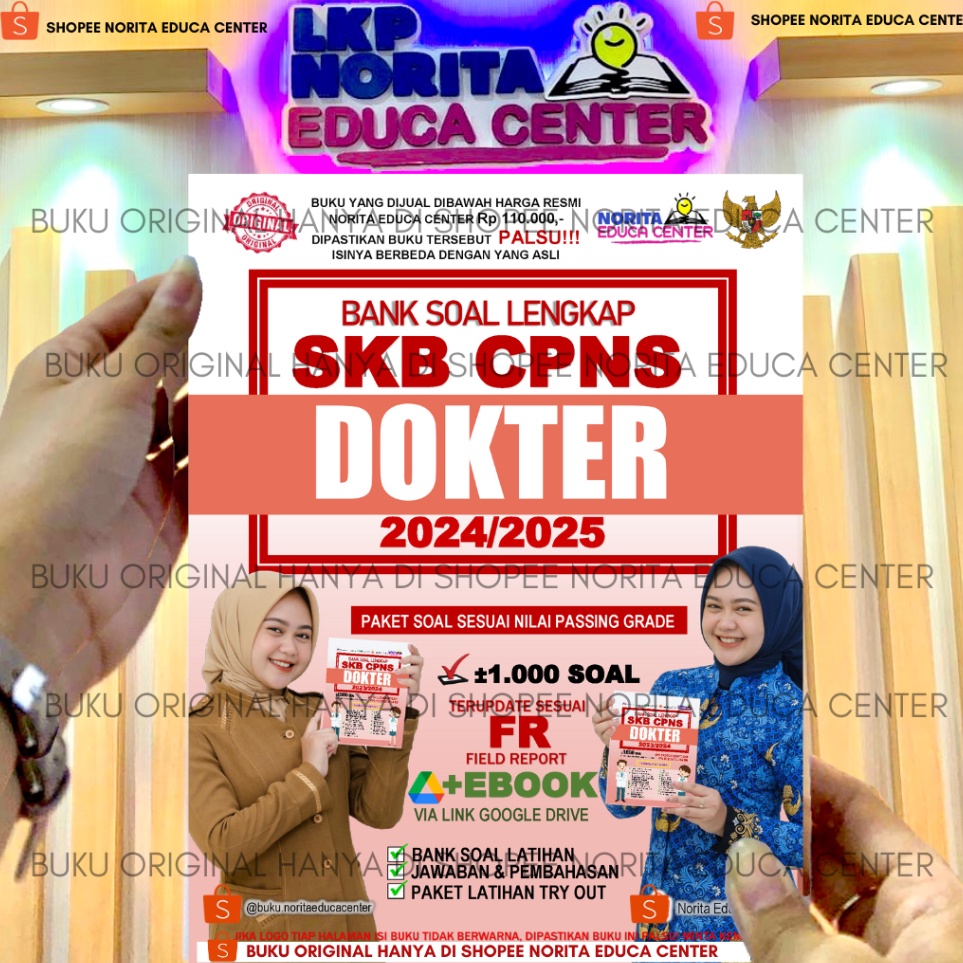 KODE A59D BUKU SKB CPNS DOKTER AHLI PERTAMA DOKTER UMUM