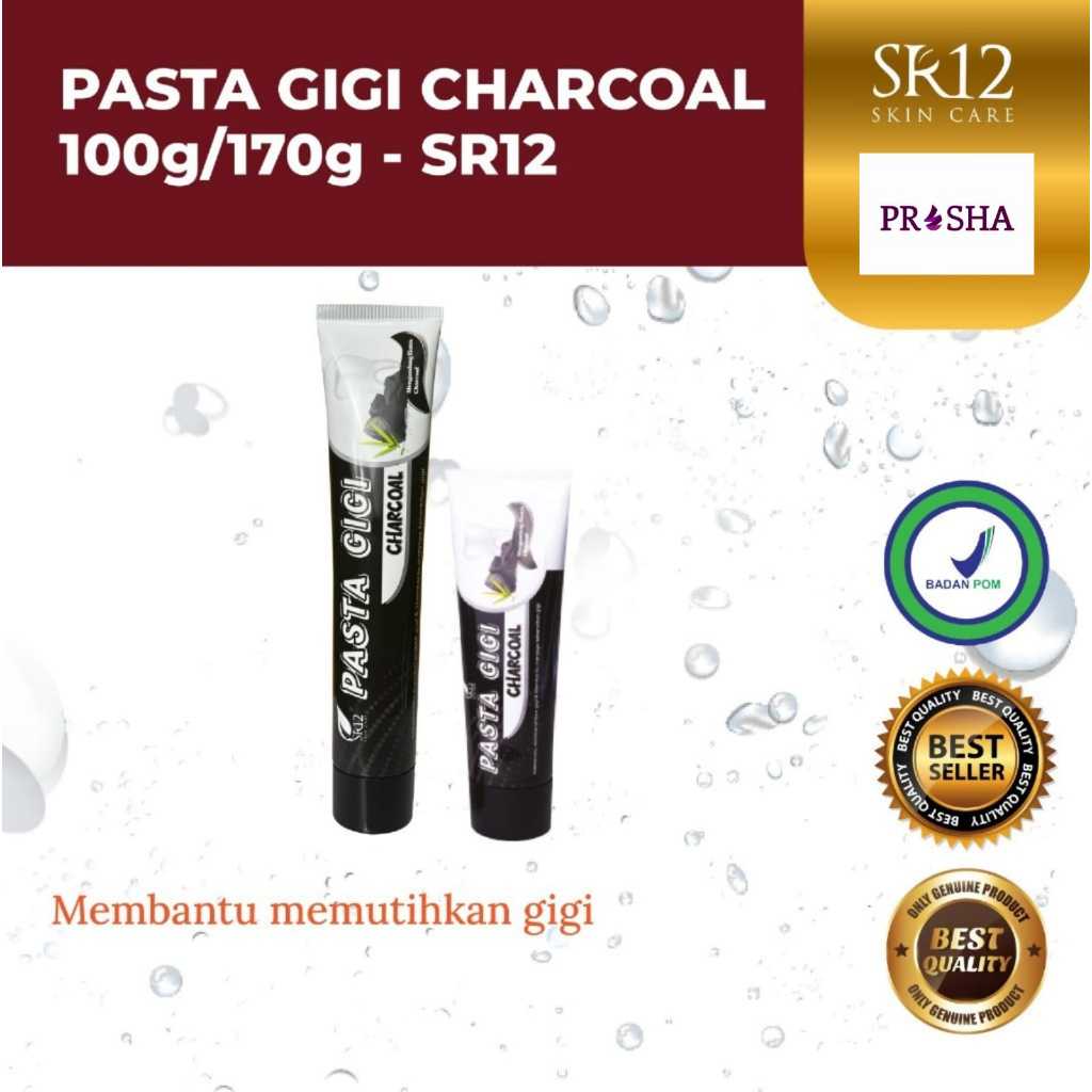 Pasta Gigi Charcoal SR12 // Pasta Gigi Herbal SR12