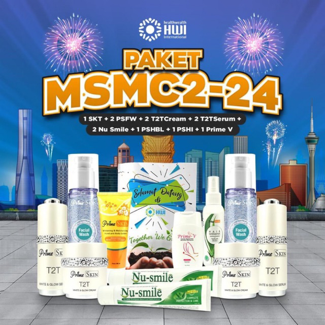 [BEST DEAL] PAKET KECANTIKAN FREE MEMBER HWI DAPAT 11 PRODUK [facial wash_t2t krim_ t2t serum_ pasta