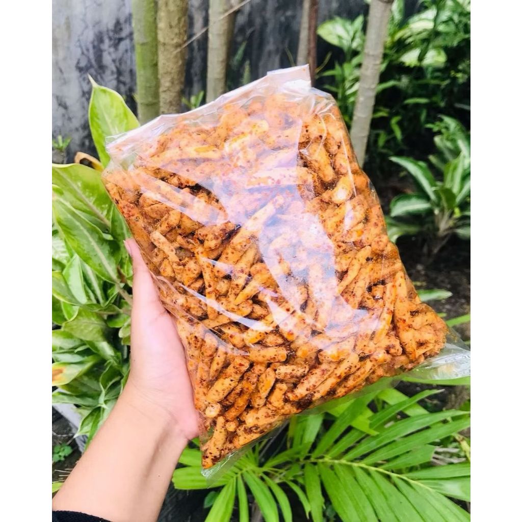 

Basreng Daun Jeruk Viral Renyah 500 gram Pedas