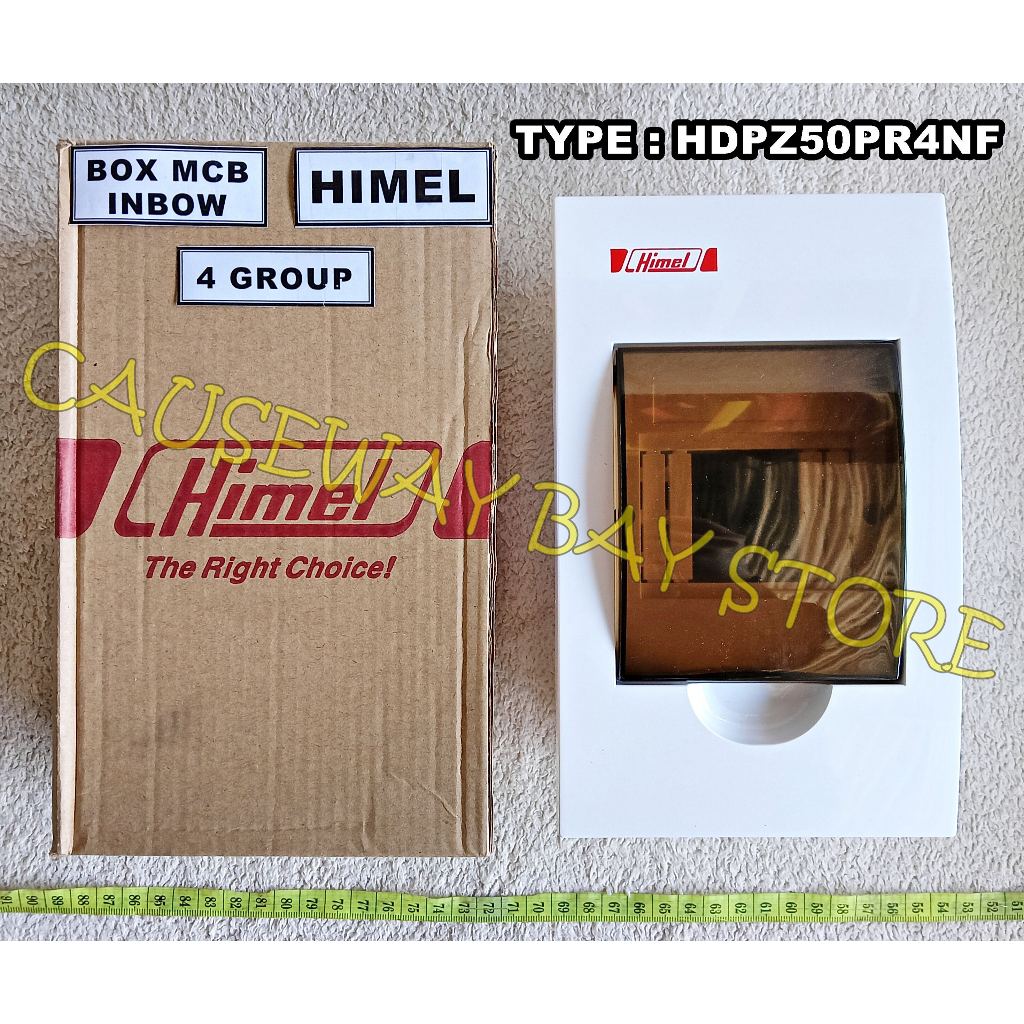BOX Mcb 4 GROUP INBOW / FLUSH HIMEL
