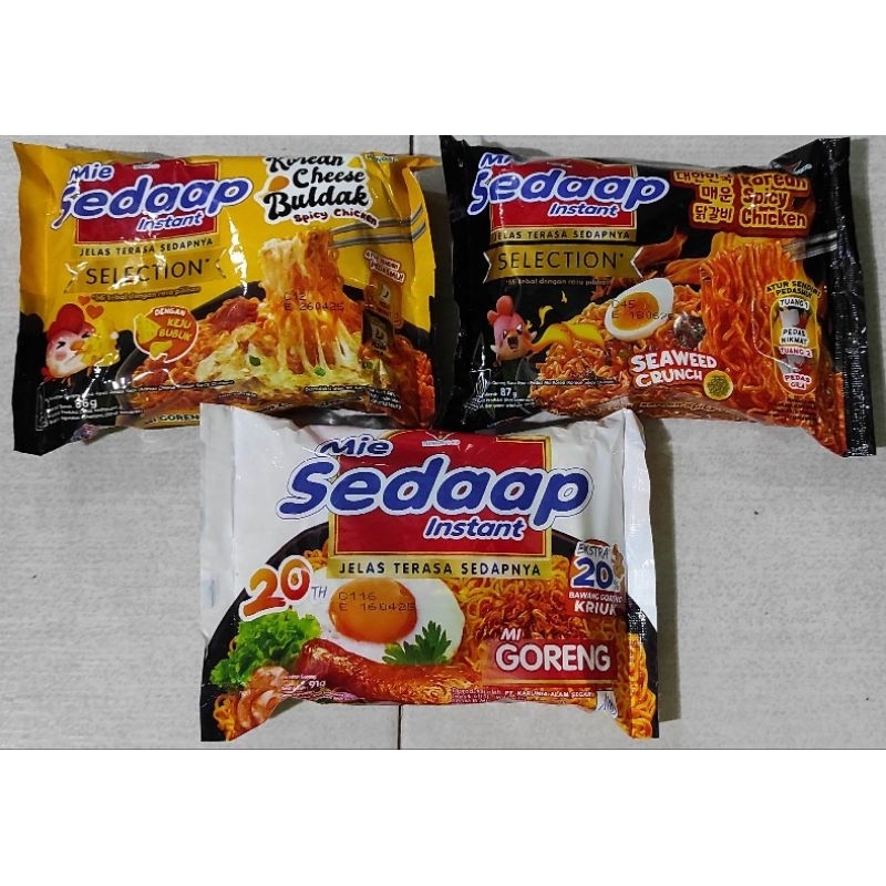 

5bks - Mie Sedaap Goreng / Mie Sedap Goreng