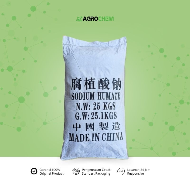 SODIUM HUMAT X-Humate 25kg Humic Acid Efisiensi Nutrisi Hara Pupuk Pertanian