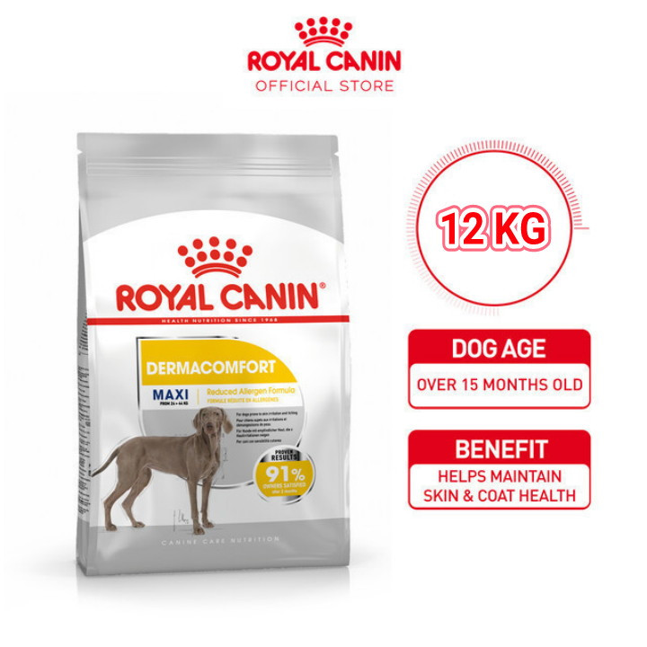 Royal Canin Maxi Dermacomfort Kemasan 12 KG