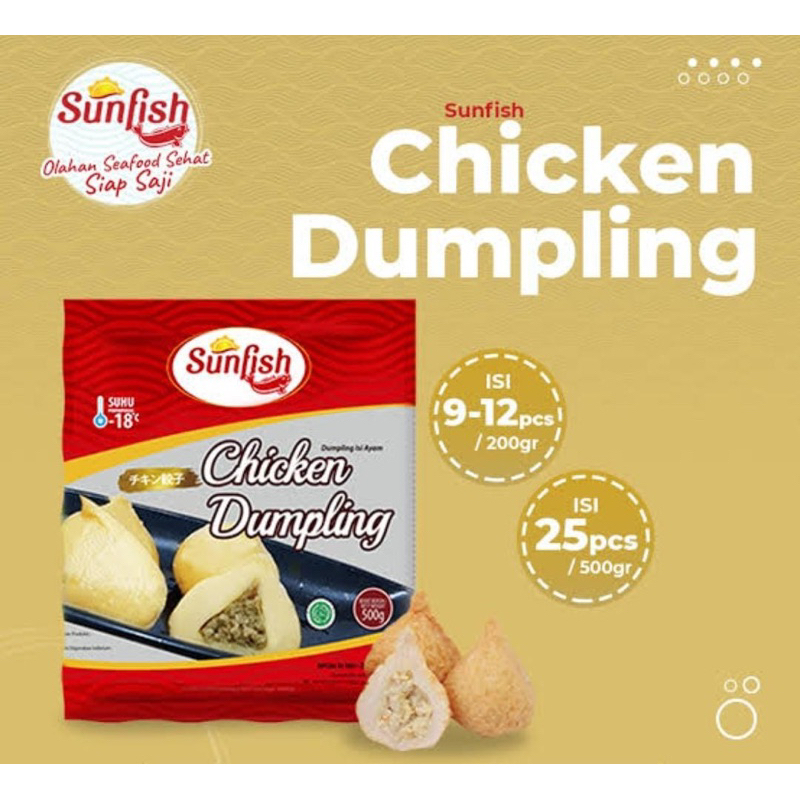 Frozen Food Dumpling Ayam Sunfish