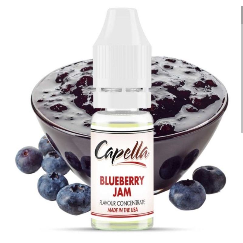 

capella blueberry jam essence perasa murni 15ml