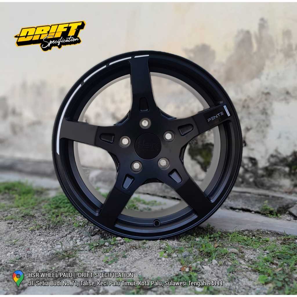 Velg Racing hsr ring 16 untuk mobil camry, granmax, ertiga, innova, xpander - HSR PENTE