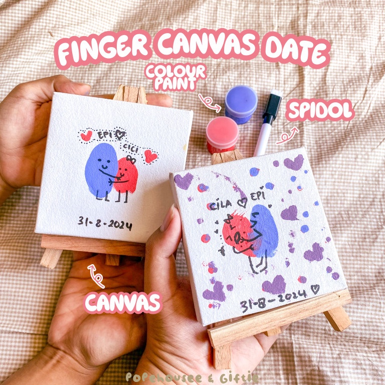 

Murah Harga FINGER CANVAS DATE SET PACAR TEMAN ANAK HAMPERS HADIAH COUPLE IDEAS KADO KEGIATAN PASANGAN PACAR DIY LUKIS SOUVENIR PAJANGAN
