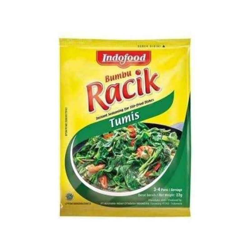 

bumbu racik indofood tumis kangkung per 10 pcs(exp bulan 6 tahun 2025)