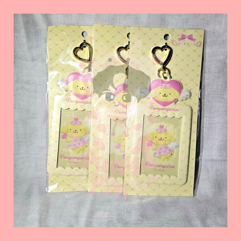 POMPOPURIN PVC LOVE PHOTOCARD HOLDER OFFICIAL SANRIO JAPAN JP