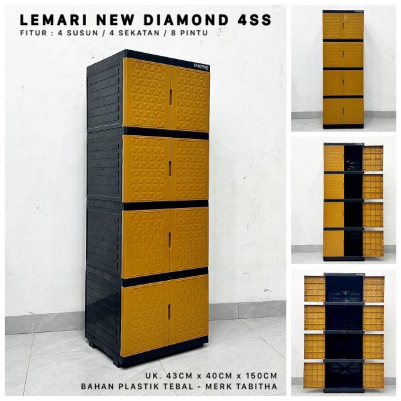 Lemari tabita 4 susun