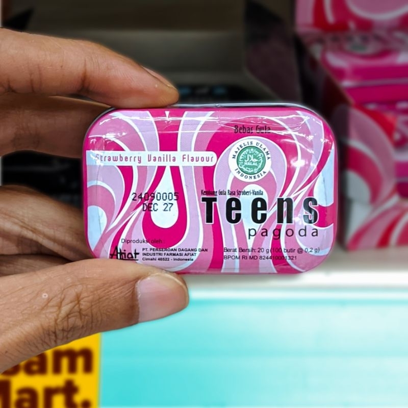 

Pagoda Teens Strawberry Vanila 20 g
