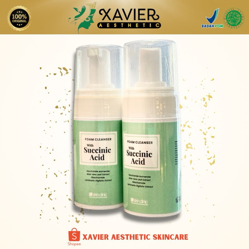 XAVIER Succinic Acid Foam Cleanser by SkinClinic