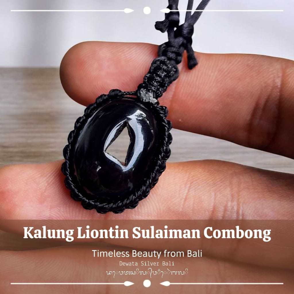 KALUNG BATU SULAIMAN COMBONG ASLI KHOD4M MCAN KUMBANG ORIGINAL by DEWATA SILVER BALI - DISKON 50% Fr