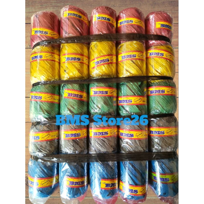 

Tali Rafia Eceran 2000 - Tali Rafia BMS - 1 Ball Isi 50 Pcs