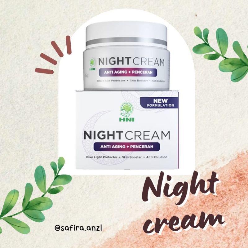 

Night Cream non mercuri