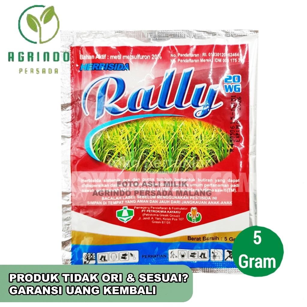 Herbisida Rally 20wg 5gr