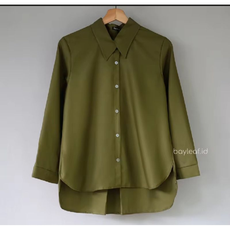 kemeja toyobo wanita/kemeja basic wanita/kemeja polos wanita/kemeja putih/blouse toyobo jumbo
